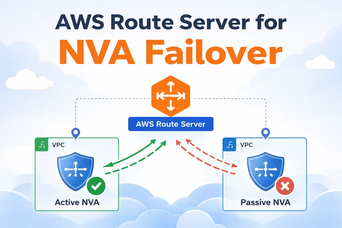 Why AWS Route Server Simplifies NVA High Availability